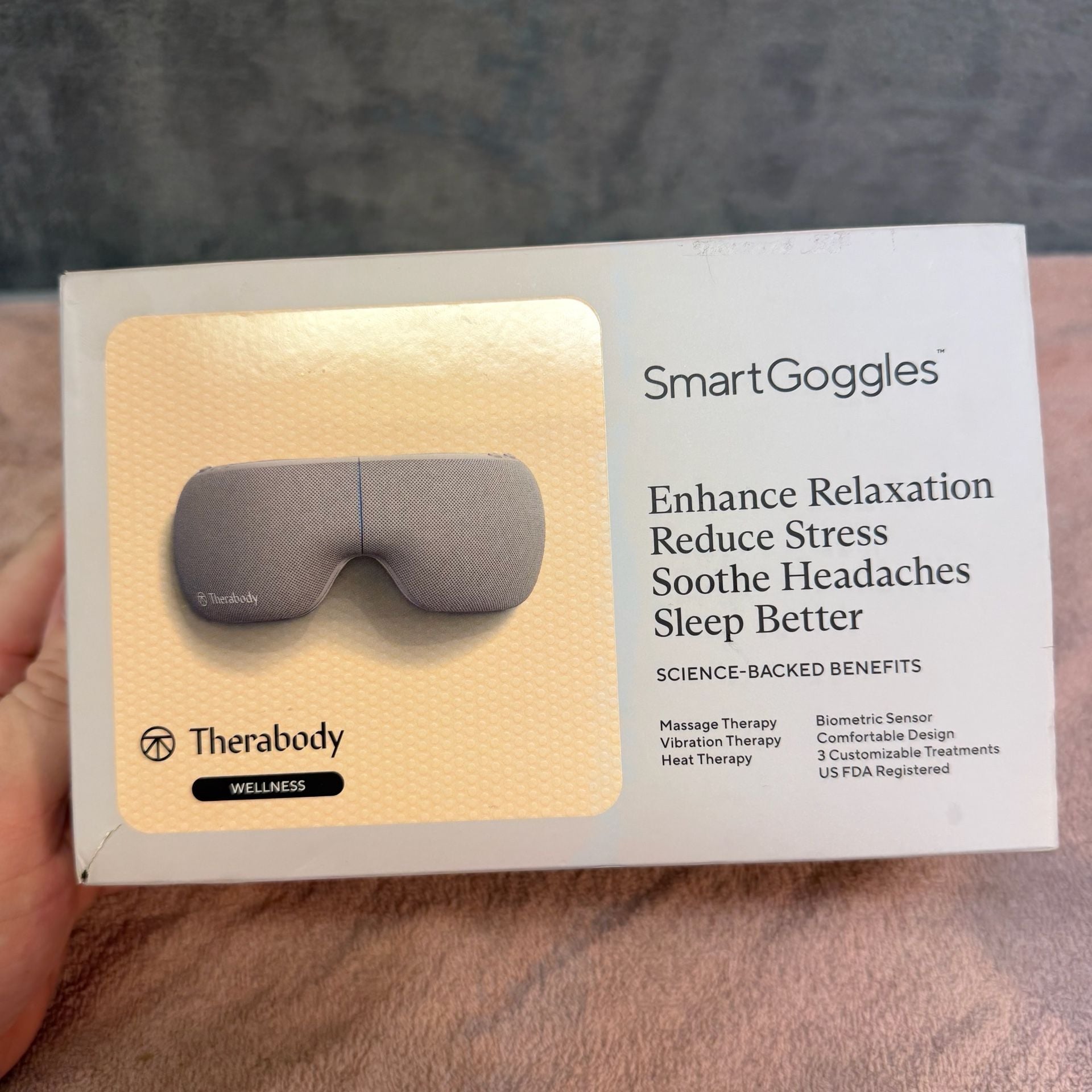 Therabody Smart Goggles Smart Goggles Graphite Gray 7