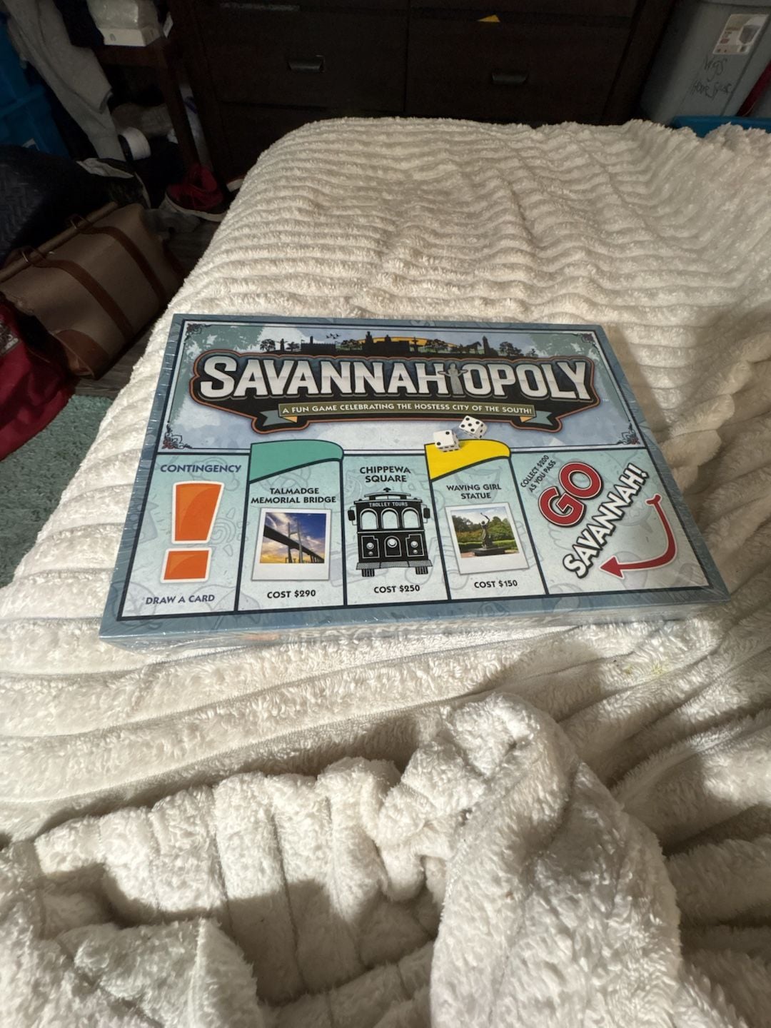 Late for the Sky Savannahopoly Board Game 1