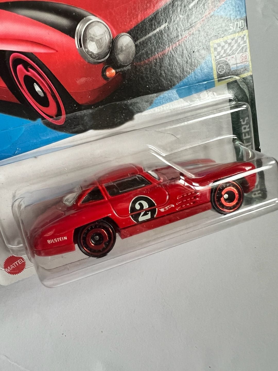 Hot Wheels Mercedes-Benz 300 SL Retro Racers Red 2