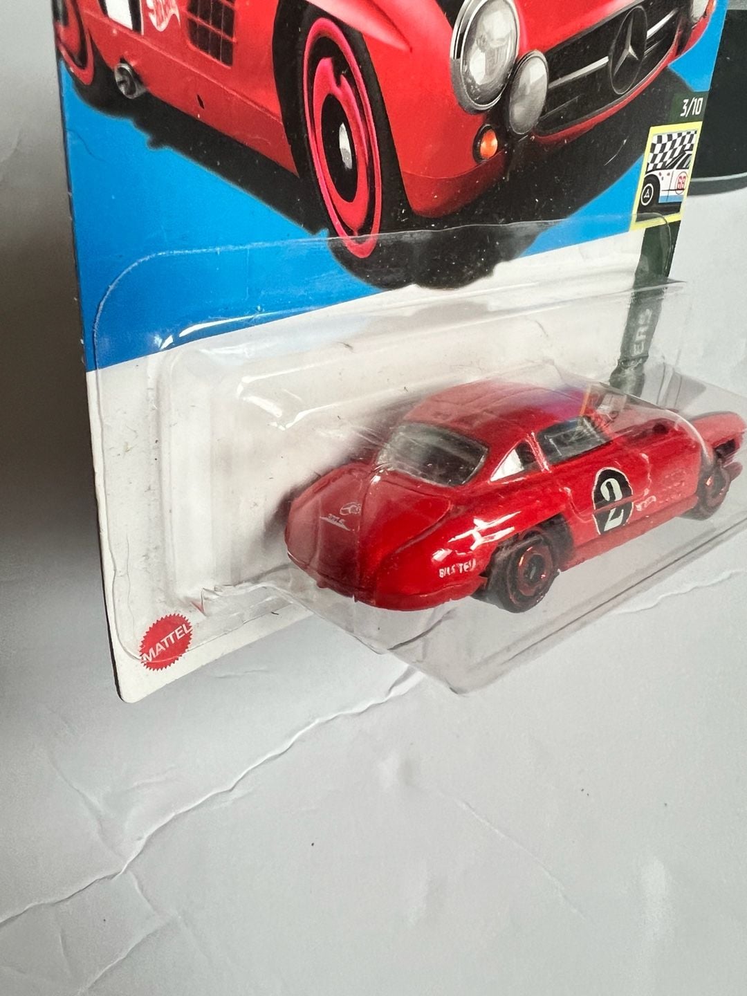 Hot Wheels Mercedes-Benz 300 SL Retro Racers Red 4