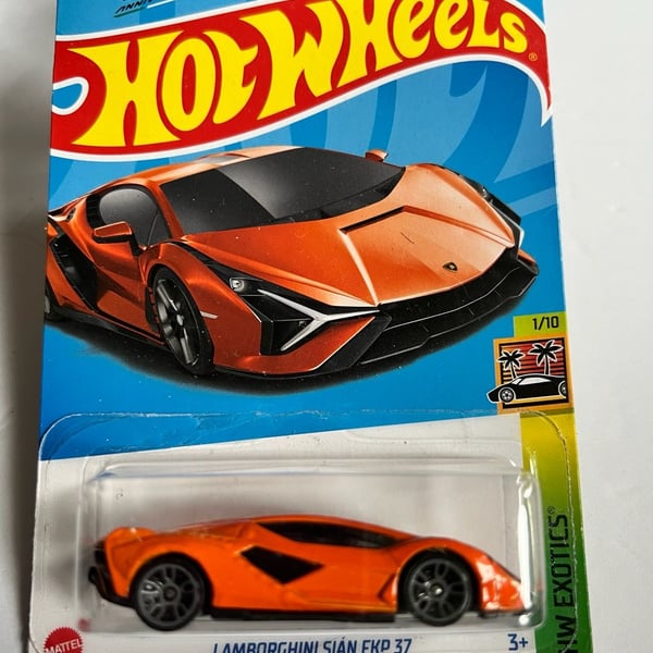 Hot wheels Lamborghini Sian FXP 37 New