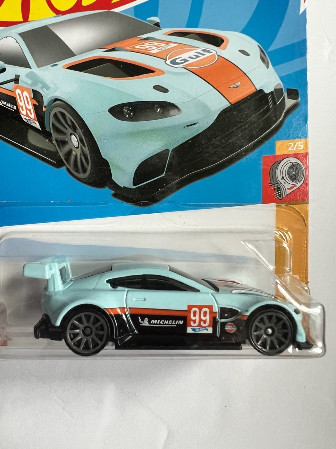Hot Wheels Aston Martin Vantage GTE HW Turbo 2/5 98/250 - .com, 3