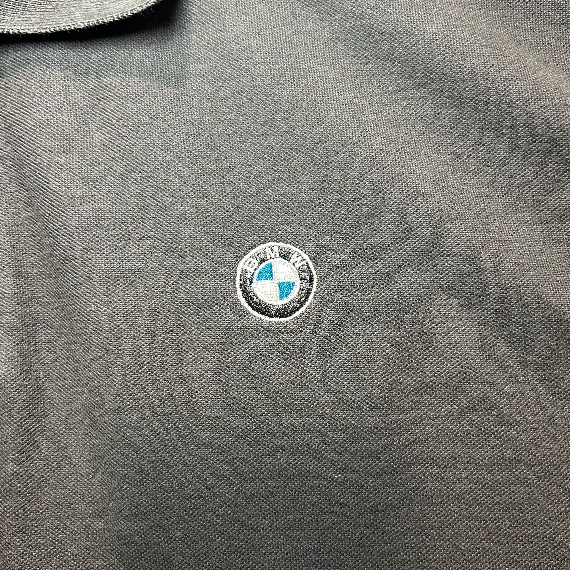 BMW Black Short Sleeve Polo, Size XL 3