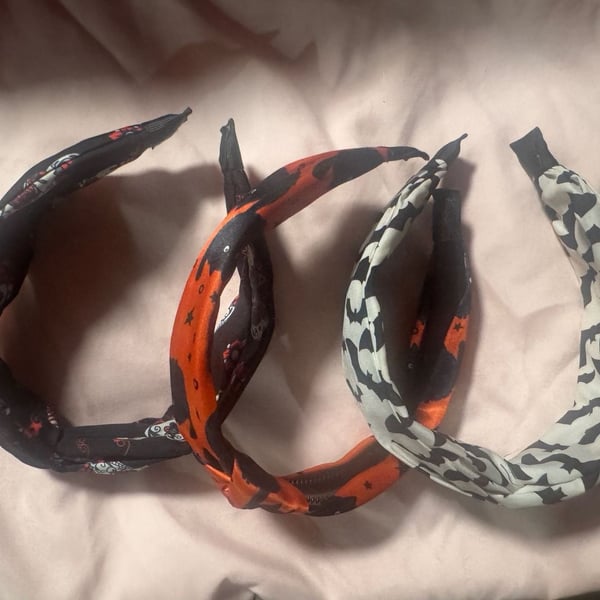 Halloween Headbands Halloween Knot Headband Set