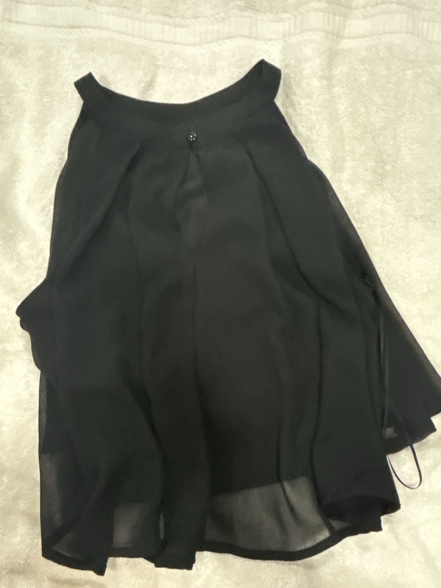 Miss Avenue Black Racer Back Tank Top 3