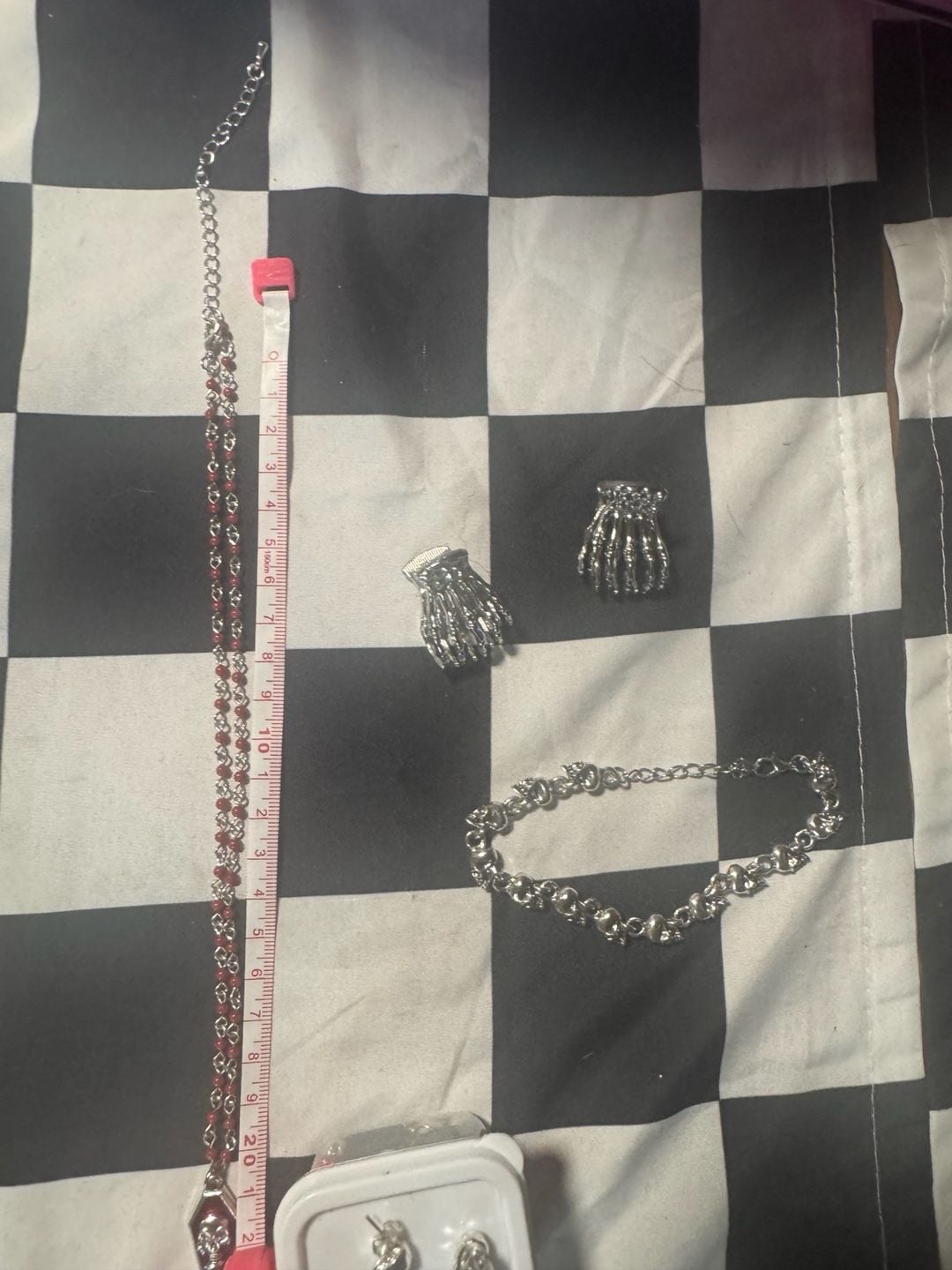 Skull Jewelry Set (Gothic Alternative) 4