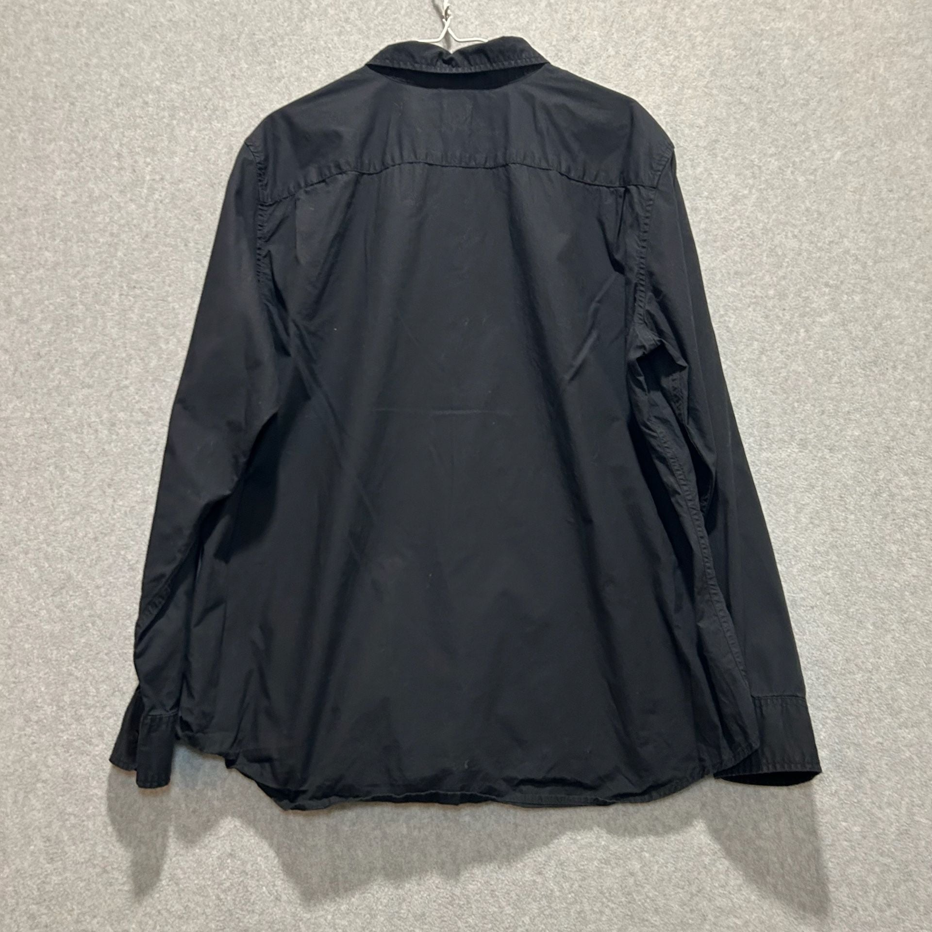 Levi's Men’s Jet Black Sunset One Pocket Standard Poplin Shirt Size XL 6