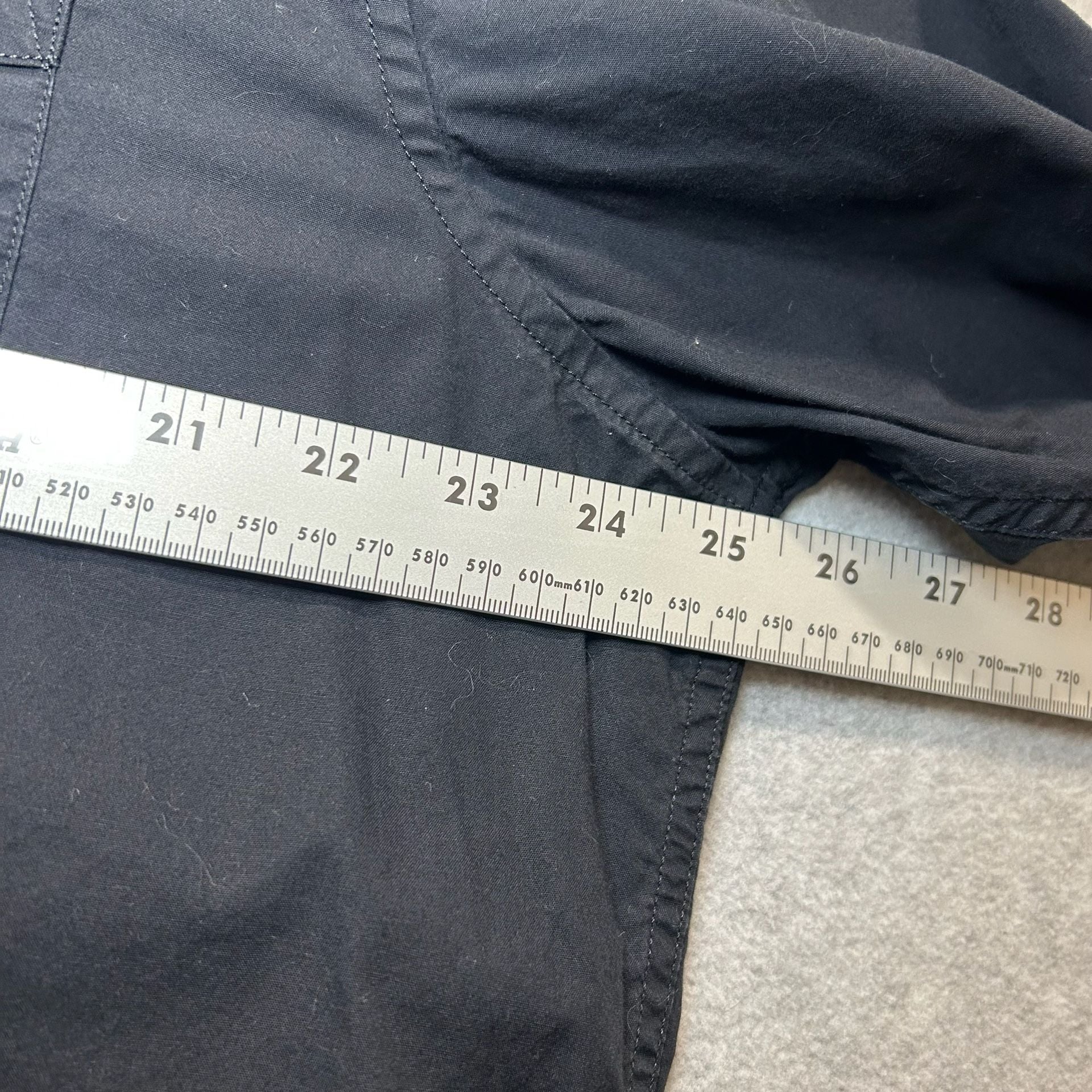 Levi's Men’s Jet Black Sunset One Pocket Standard Poplin Shirt Size XL 8