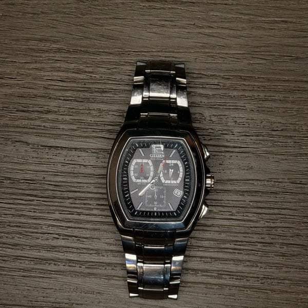 Citizen Eco-Drive Largo Chronograph Stainless Steel Men's Watch