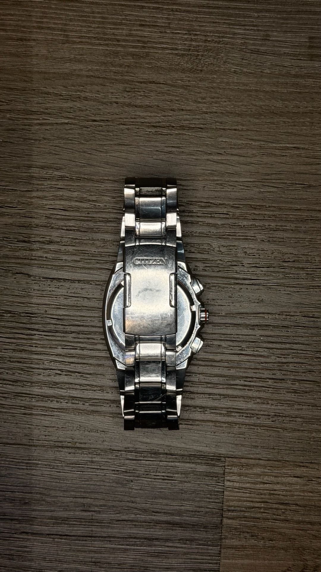 Citizen Eco-Drive Largo Chronograph Stainless Steel Men's Watch 4