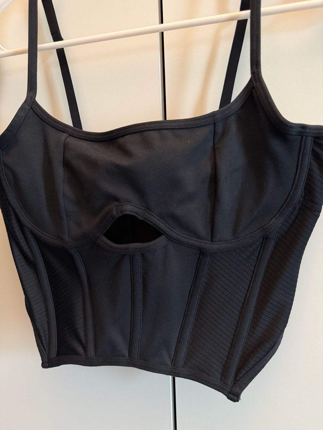 Gilly Hicks Corset Top Size Medium Black 5
