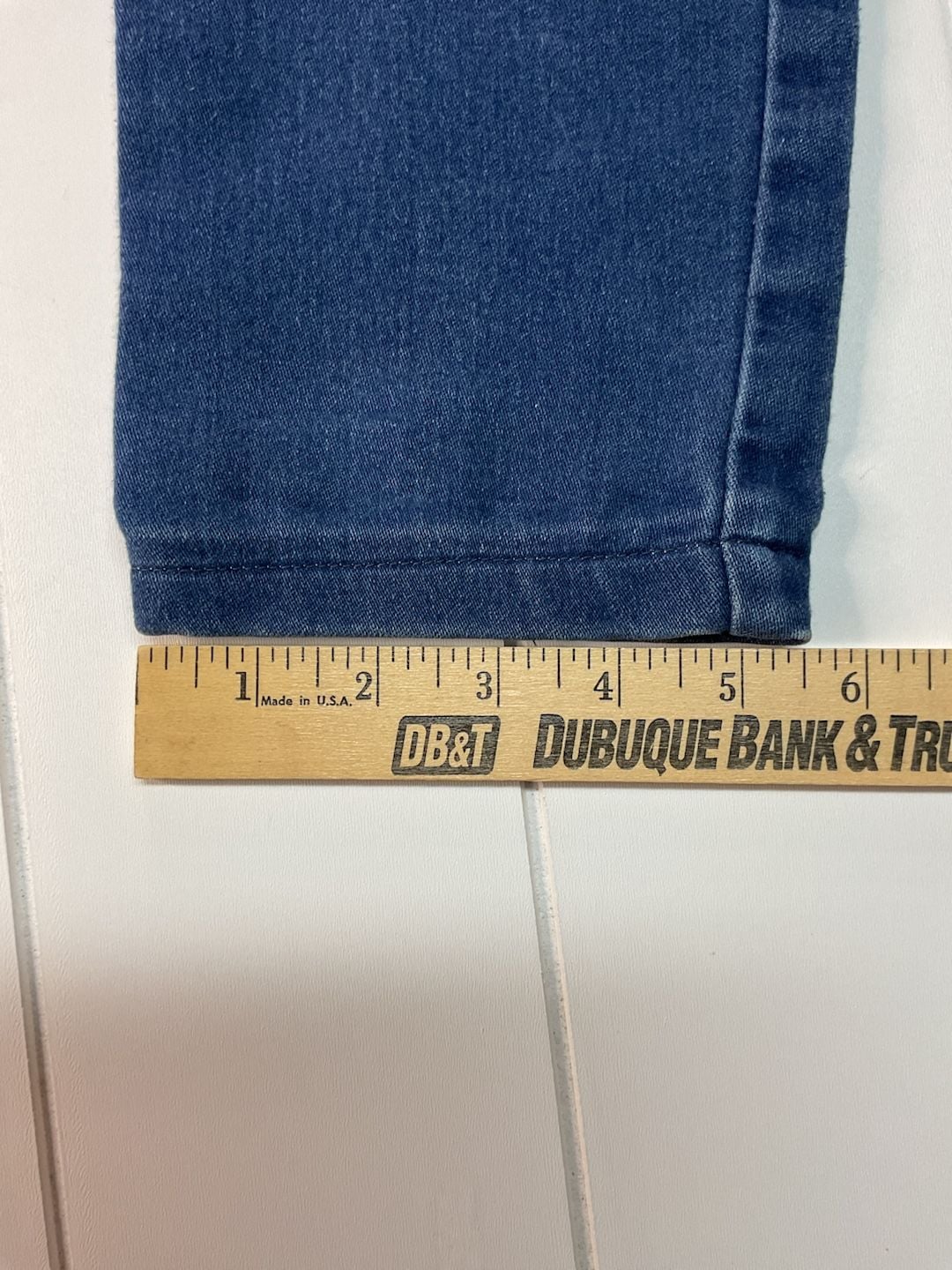 Brussi Skinny Jeans Size 10 Blue High Waisted Butt Lift Denim 10