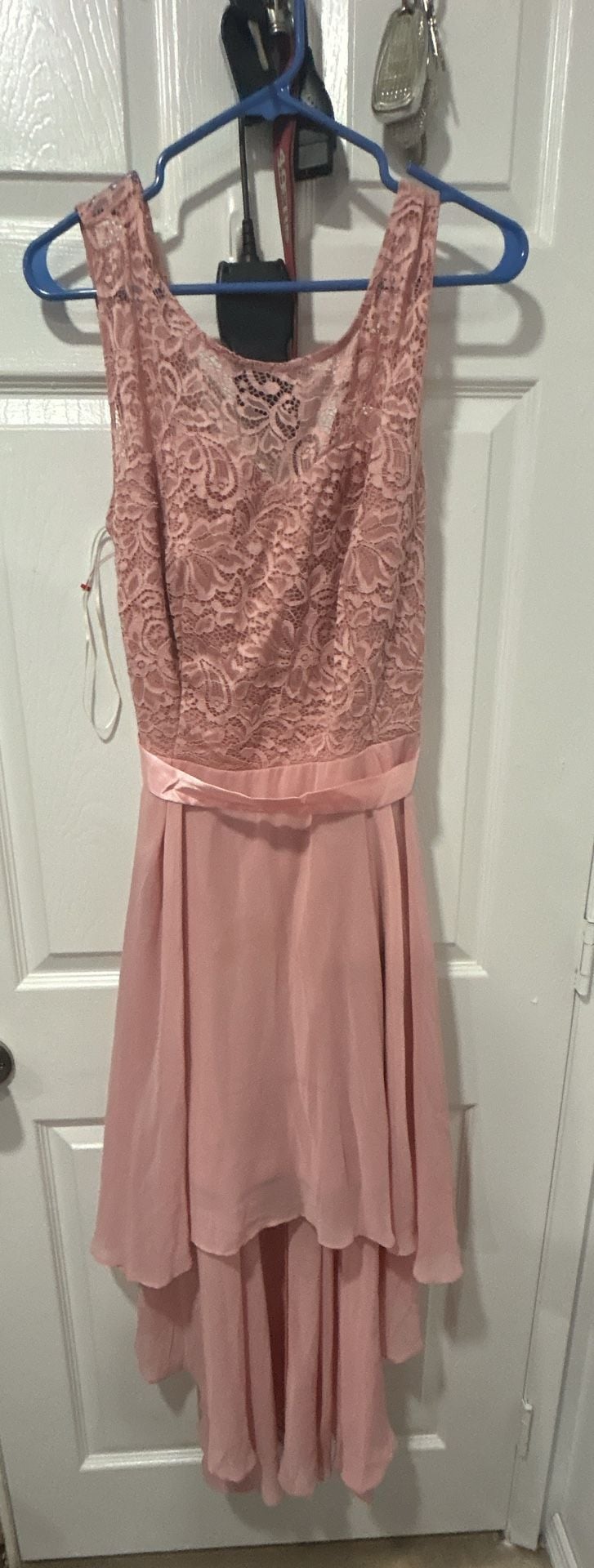 Berylove Dress with Ruffle Hem Cocktail Dress Women's Elegant for Wedding Evening 2