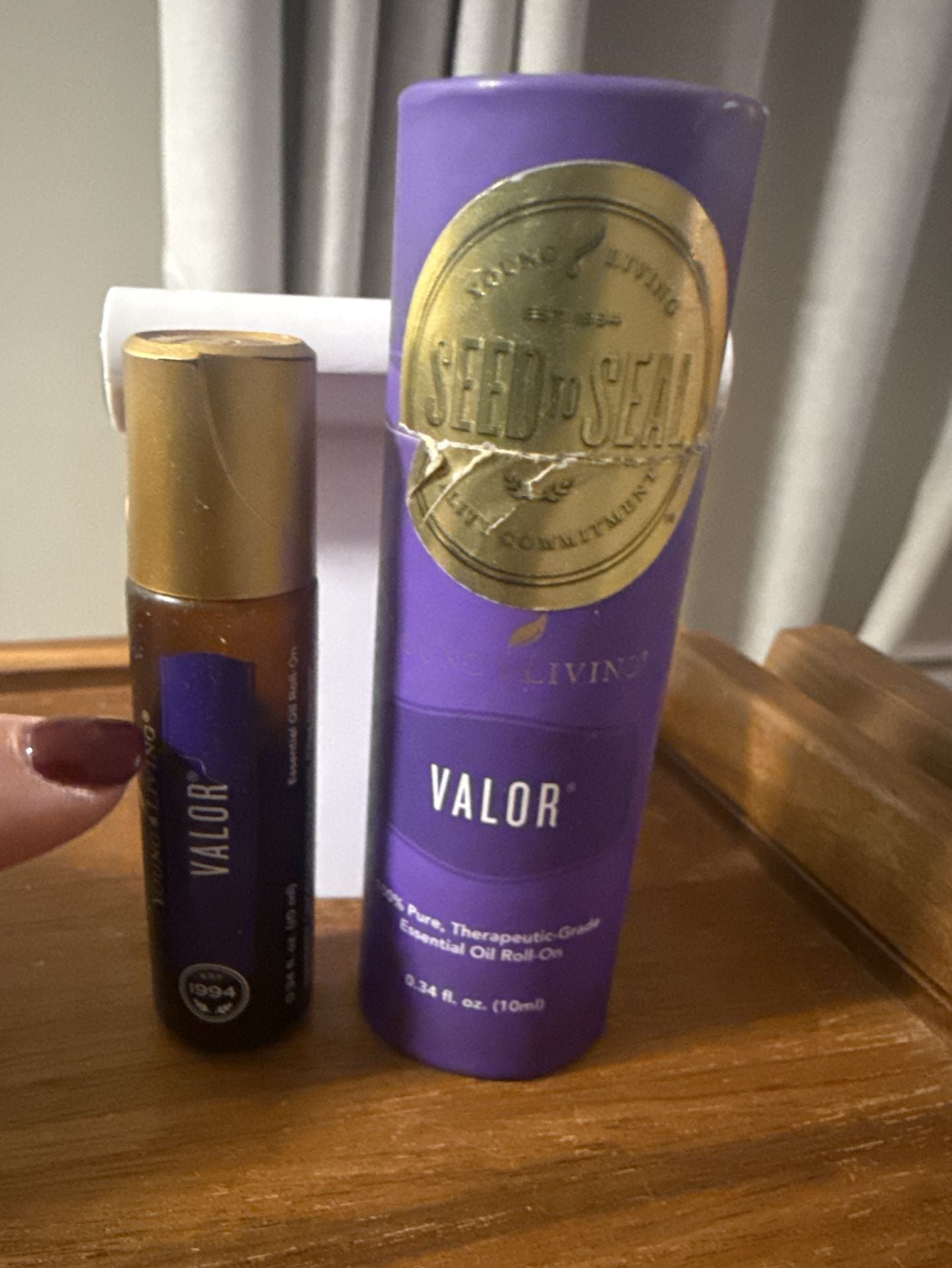 Young Living Valor Essential Oil Roll-On 10ml Size 0.34 fl oz 1