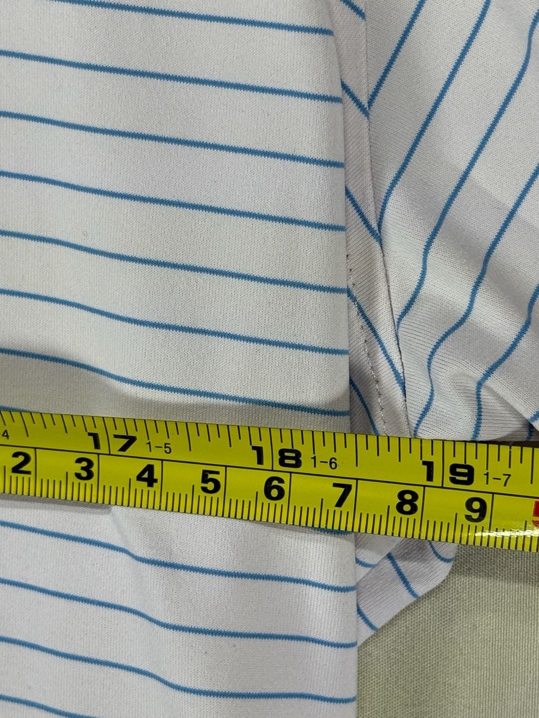 Peter Millar Crown Crafted Polo Shirt Size L Striped Golf 4