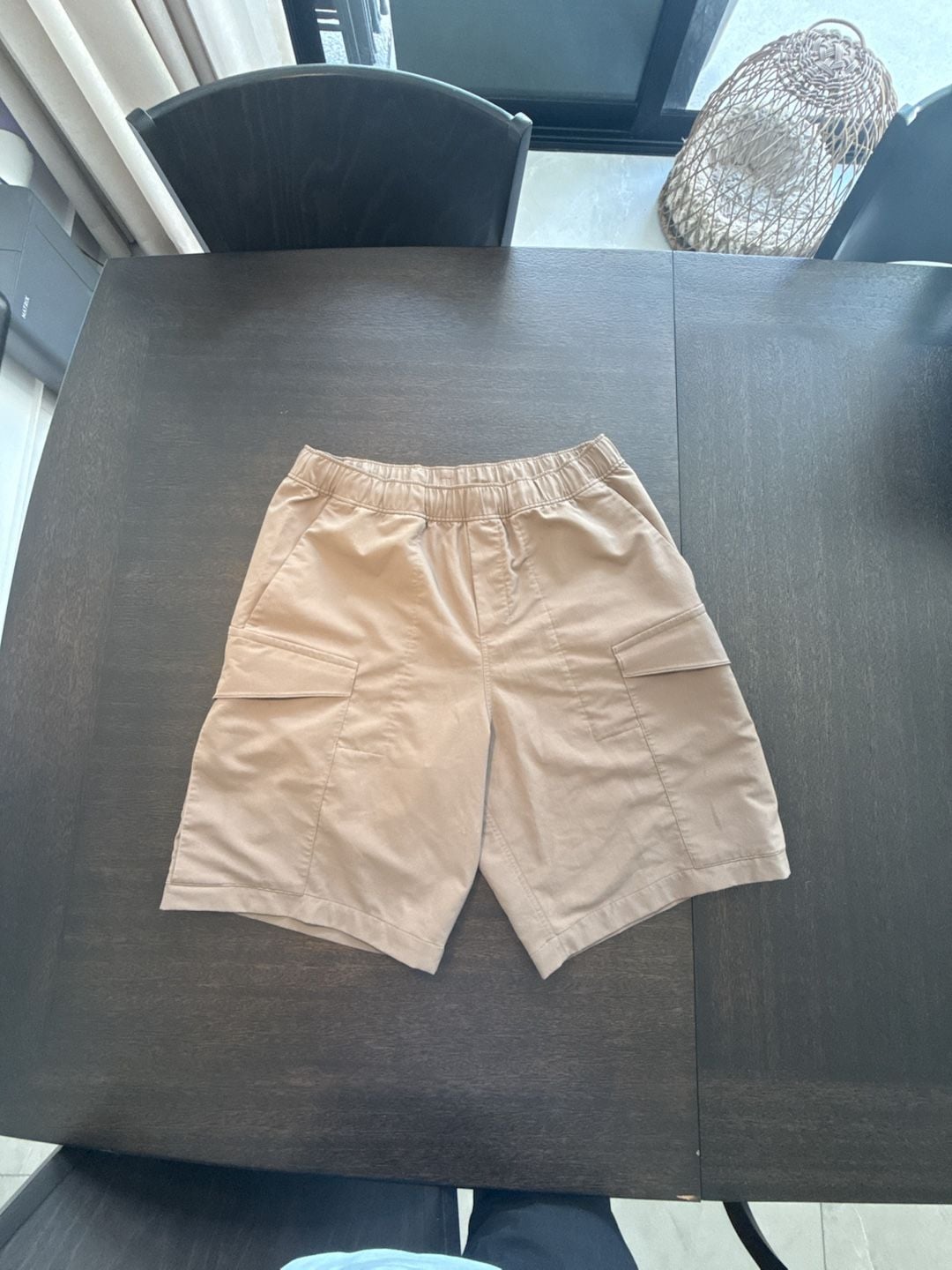 Lululemon Stretch Cotton Versatwill Cargo Pocket Shorts 10" brown 2