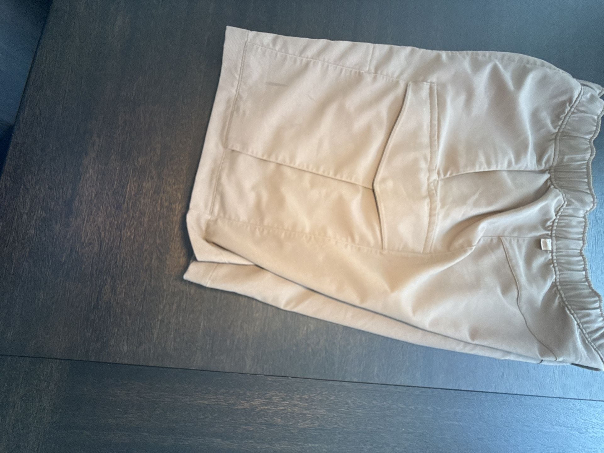 Lululemon Stretch Cotton Versatwill Cargo Pocket Shorts 10" brown 9
