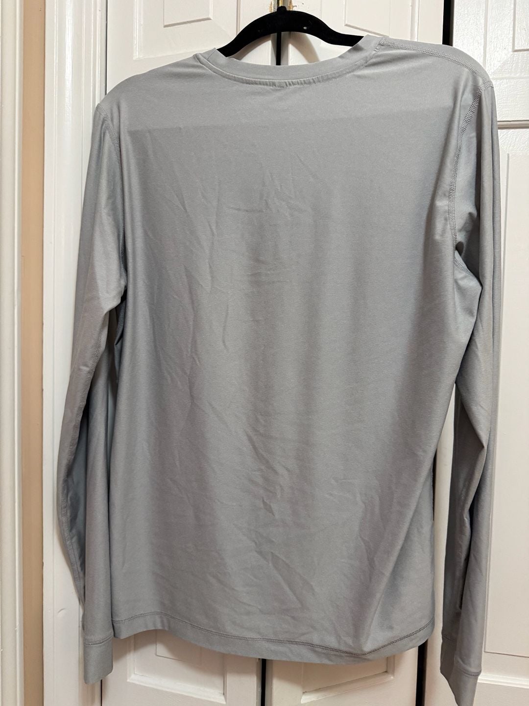 Vuori Long Sleeve Size M Gray Athletic Shirt 5
