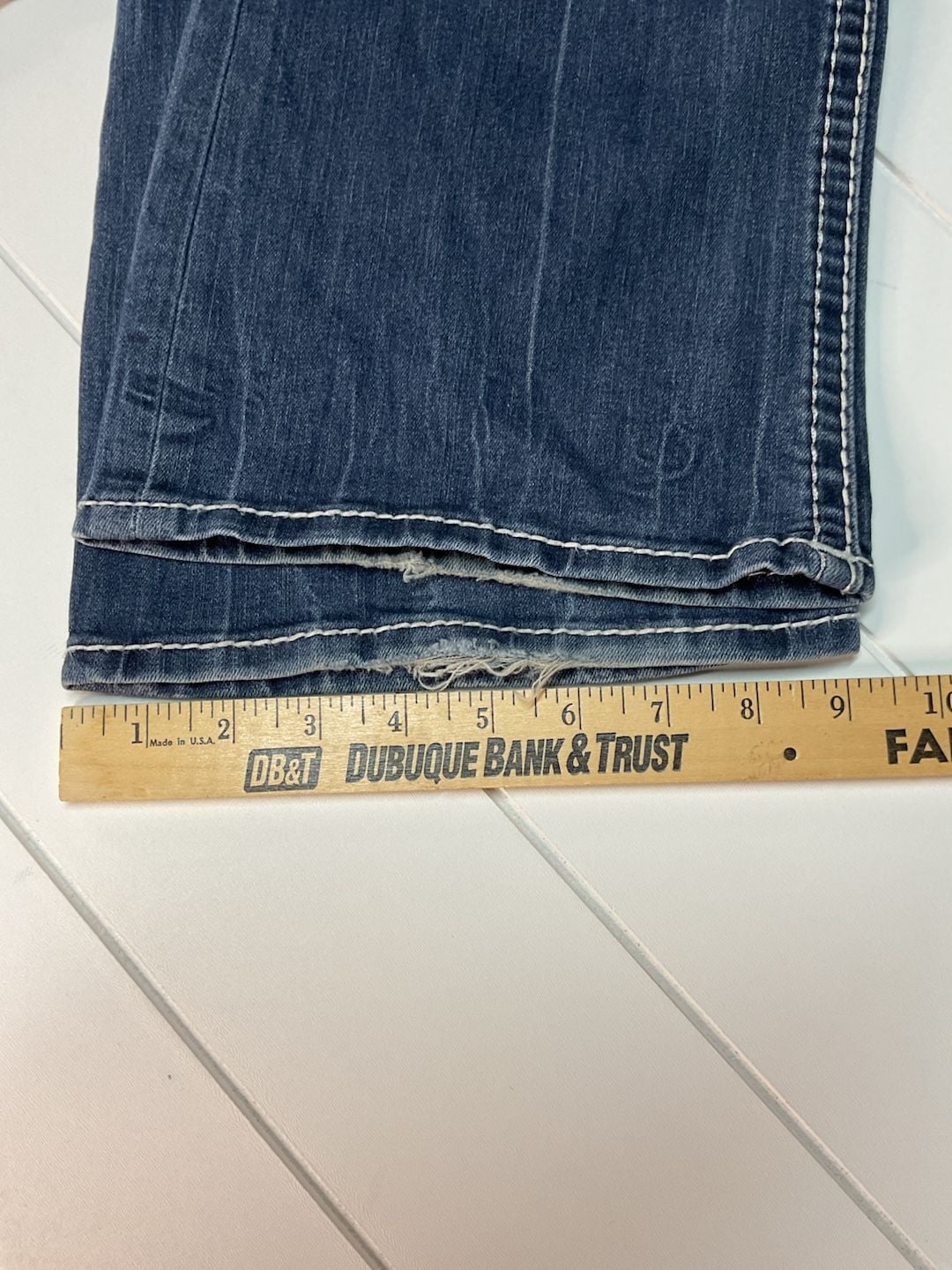 Rock Revival Boris Boot Jeans Size 32 Blue Denim 11