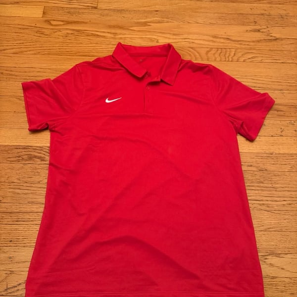 Nike Dri-FIT Polo Shirt Red