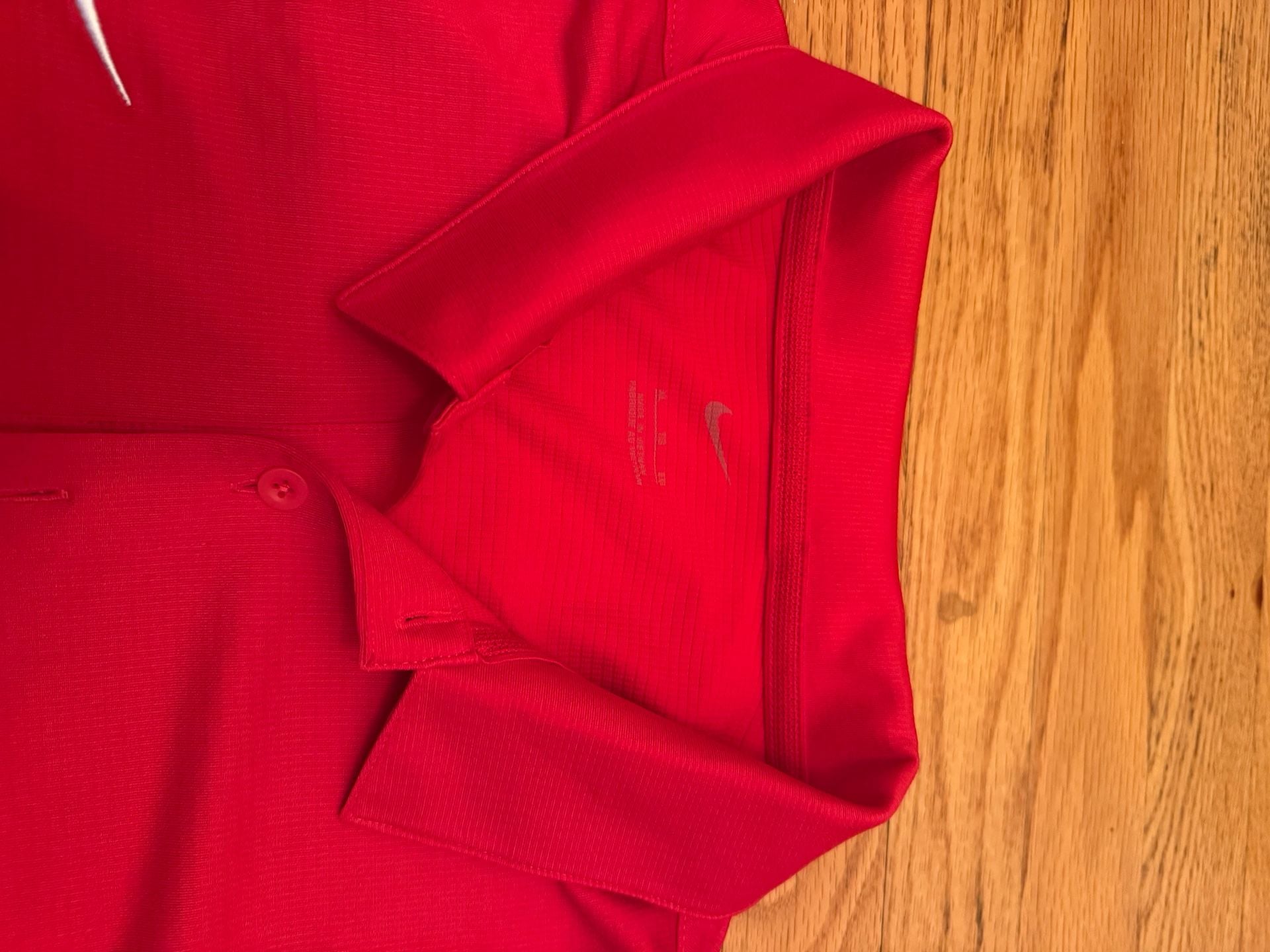 Nike Dri-FIT Polo Shirt Red 8
