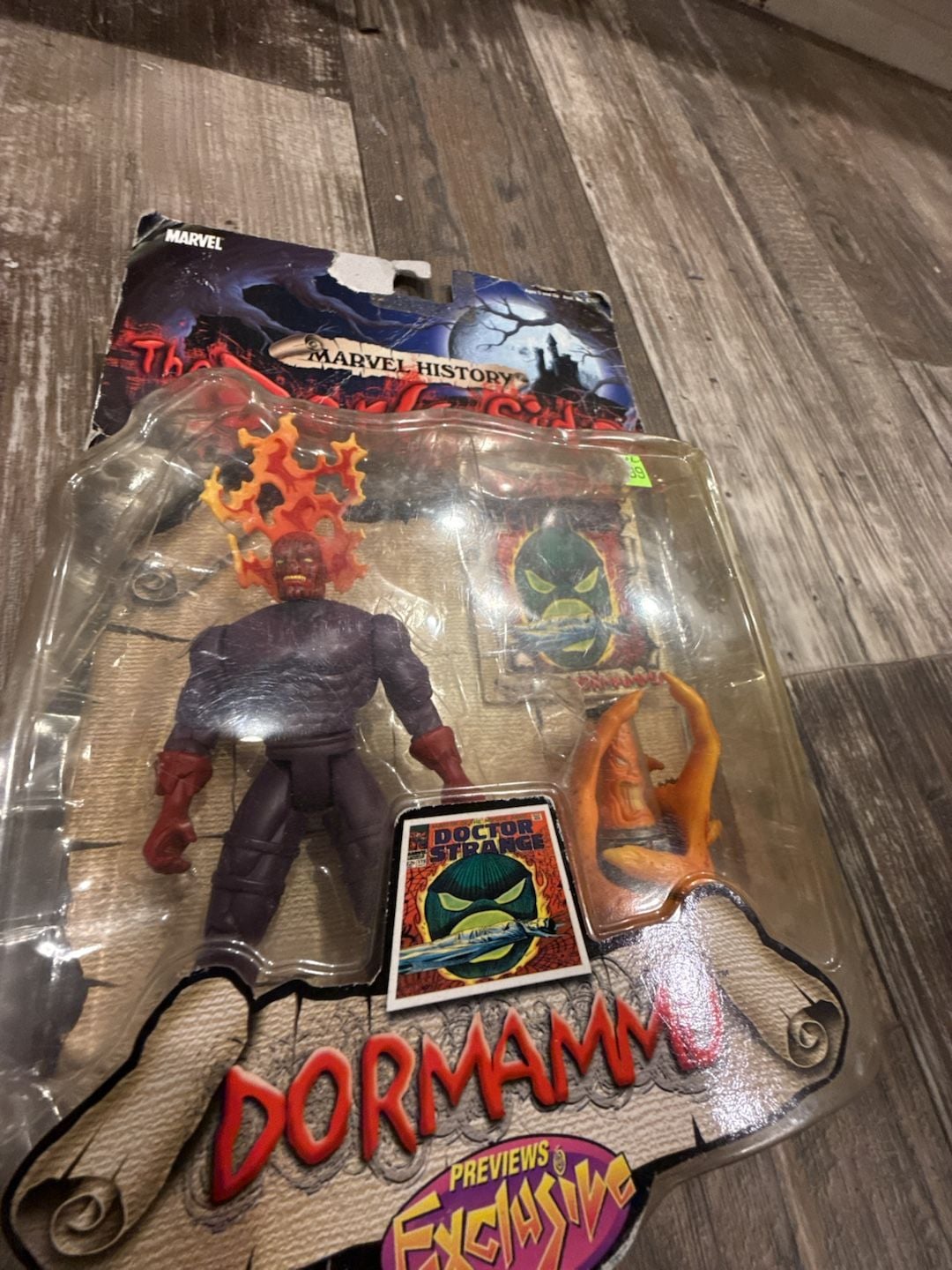 Toy Biz Marvel History The Dark Side Dormammu Action Figure 4