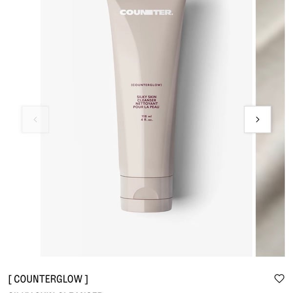 Beautycounter Counterglow Silky Skin Cleanser 4 fl oz