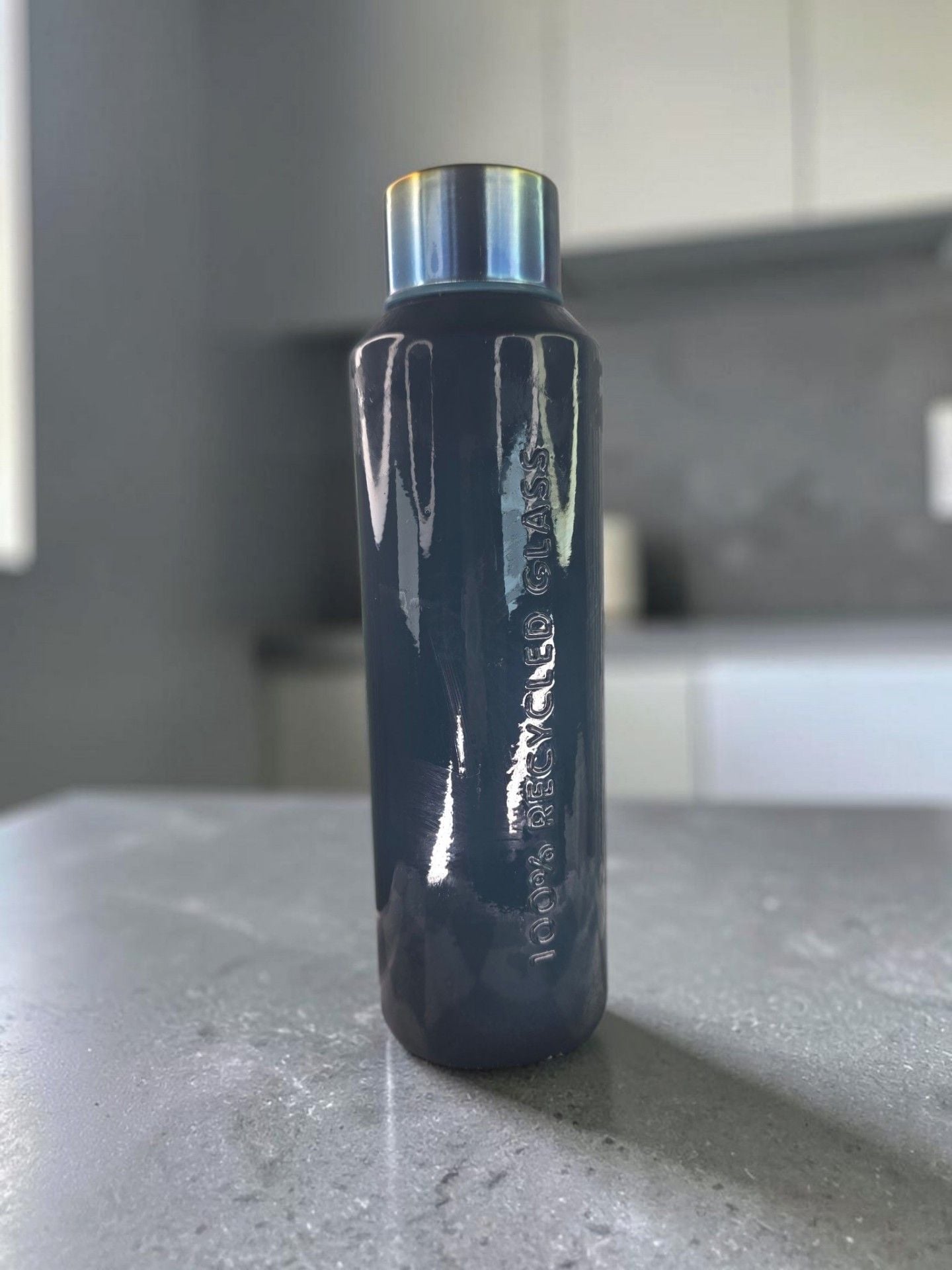Starbucks Recycled Glass Water Bottle Dark Green 20 oz 3