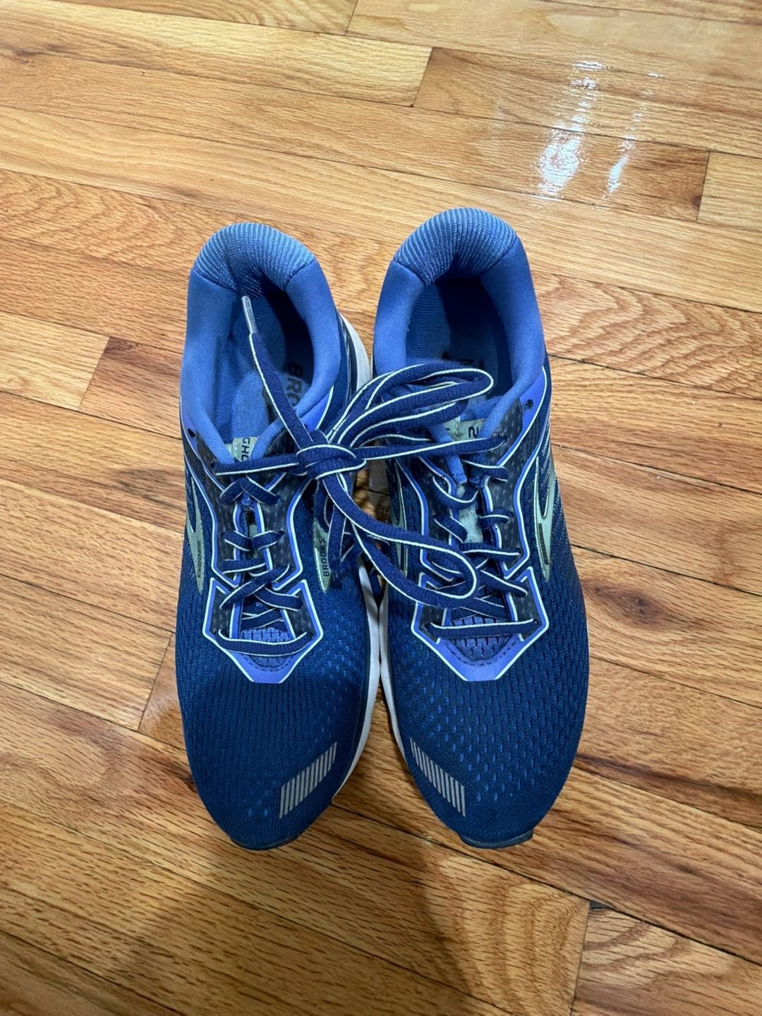 Brooks Ghost 12 Women's Size 9 Peacoat Blue Aqua Running Shoes 2