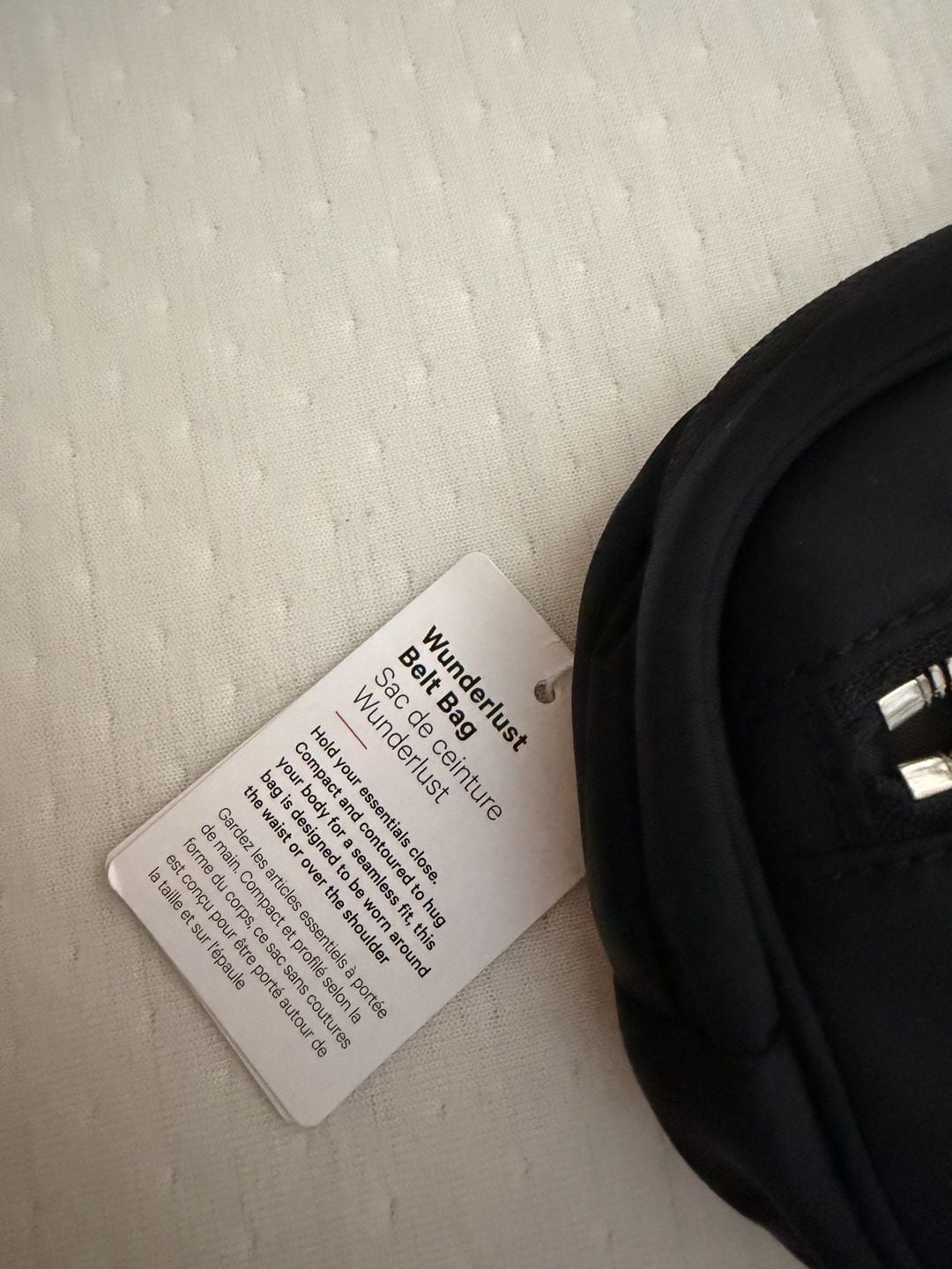 NWT Lululemon Wunderlust Belt Bag in Black 5