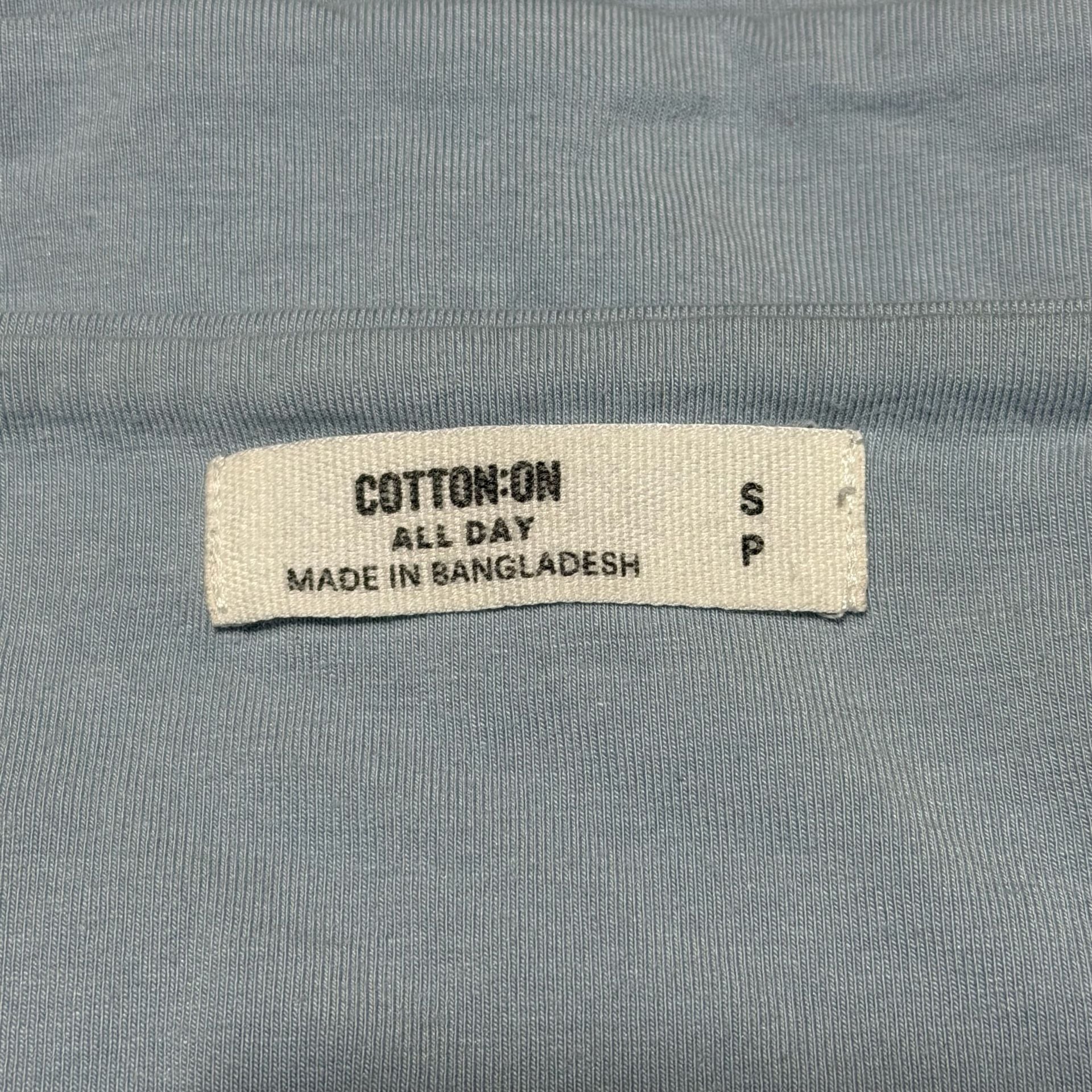 Cotton On Halter Top Size S Blue Ribbed Sleeveless Tank 5