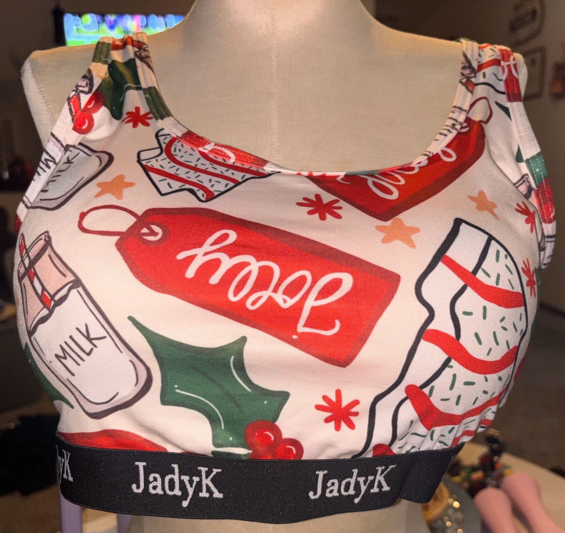 Jady K Christmas Arya Bralette 2