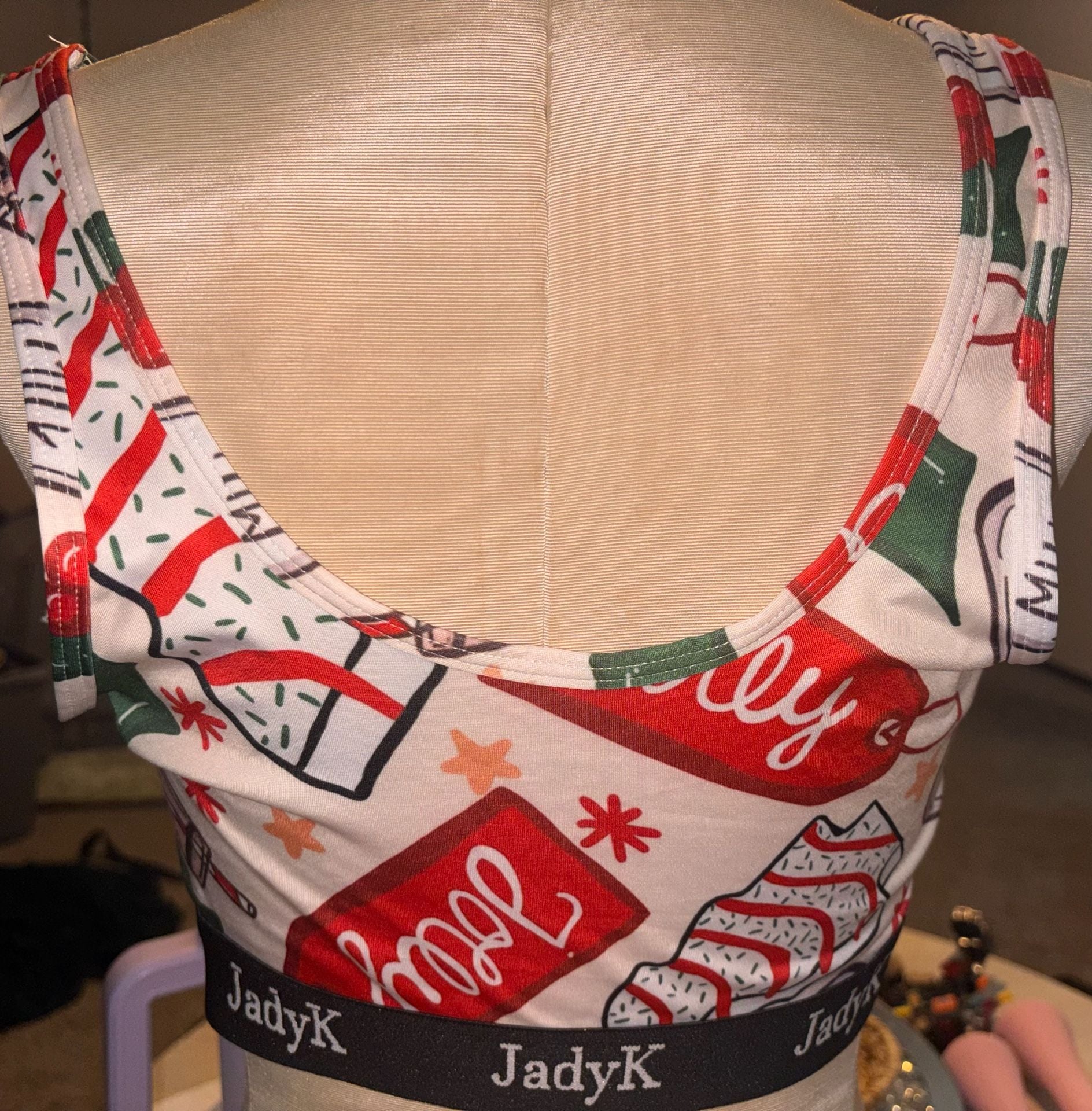 Jady K Christmas Arya Bralette 3