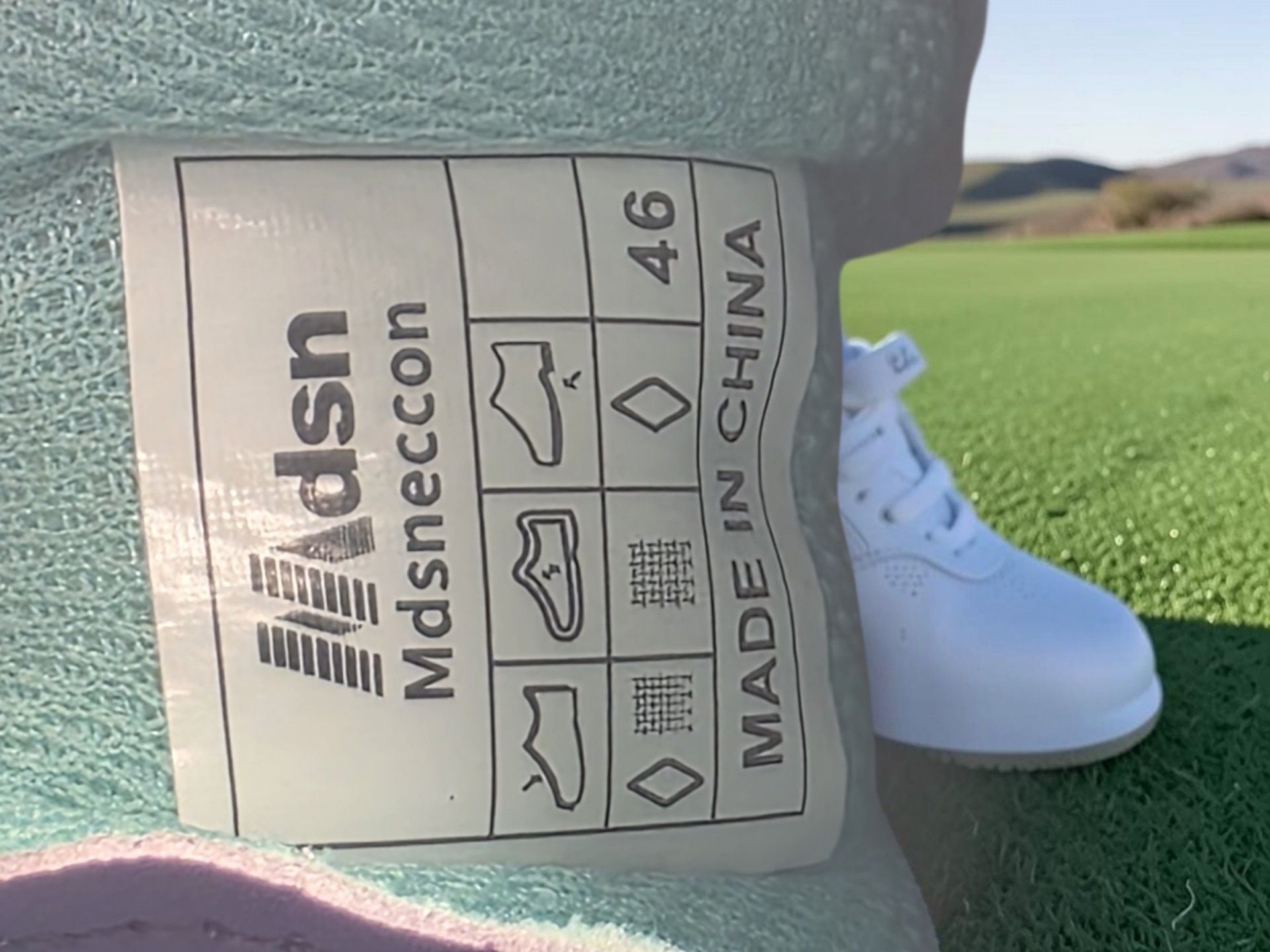 Mdsneccon Golf Shoes Size 46 White Be Meticulous 6