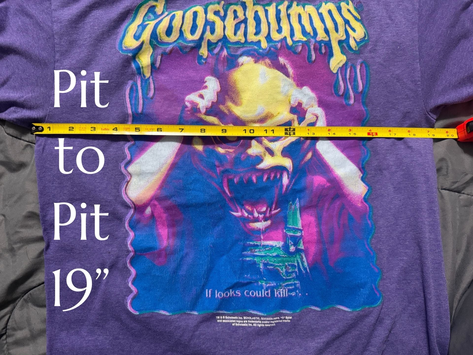 90s nostalgia Goosebumps T shirt If Looks Could Kill  Size M  7