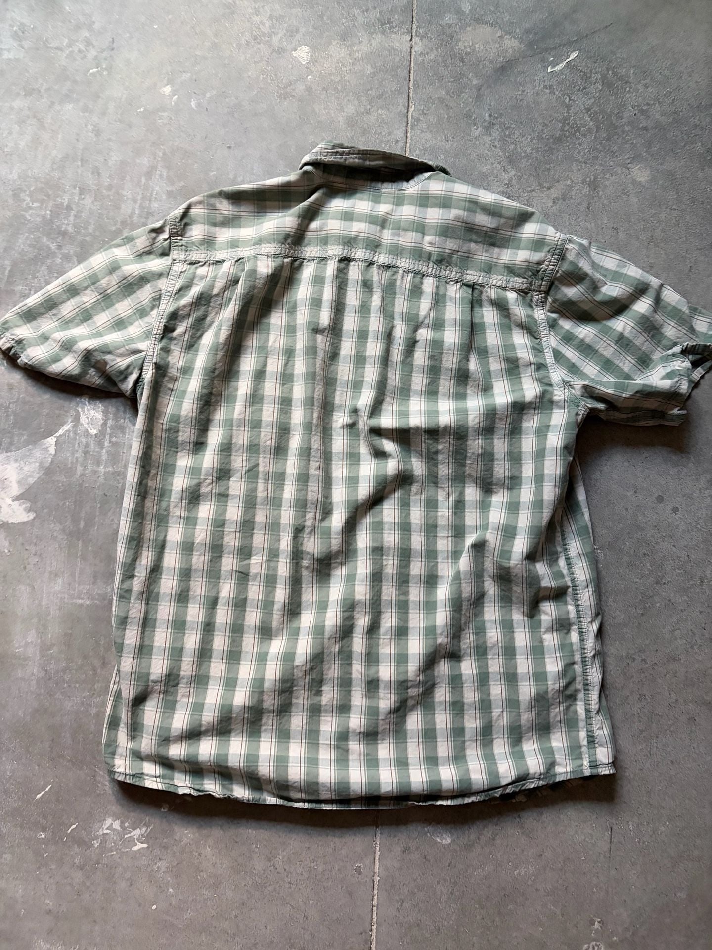 Carhartt Men's Casual Dress Shirt Large Relaxed Fit Double Pocket 4