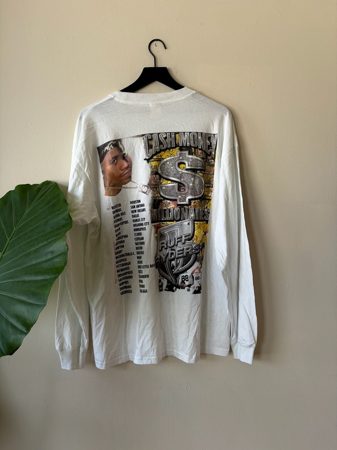 Ruff Ryders Cash Money Rap Tee Tour Long Sleeve XL 6