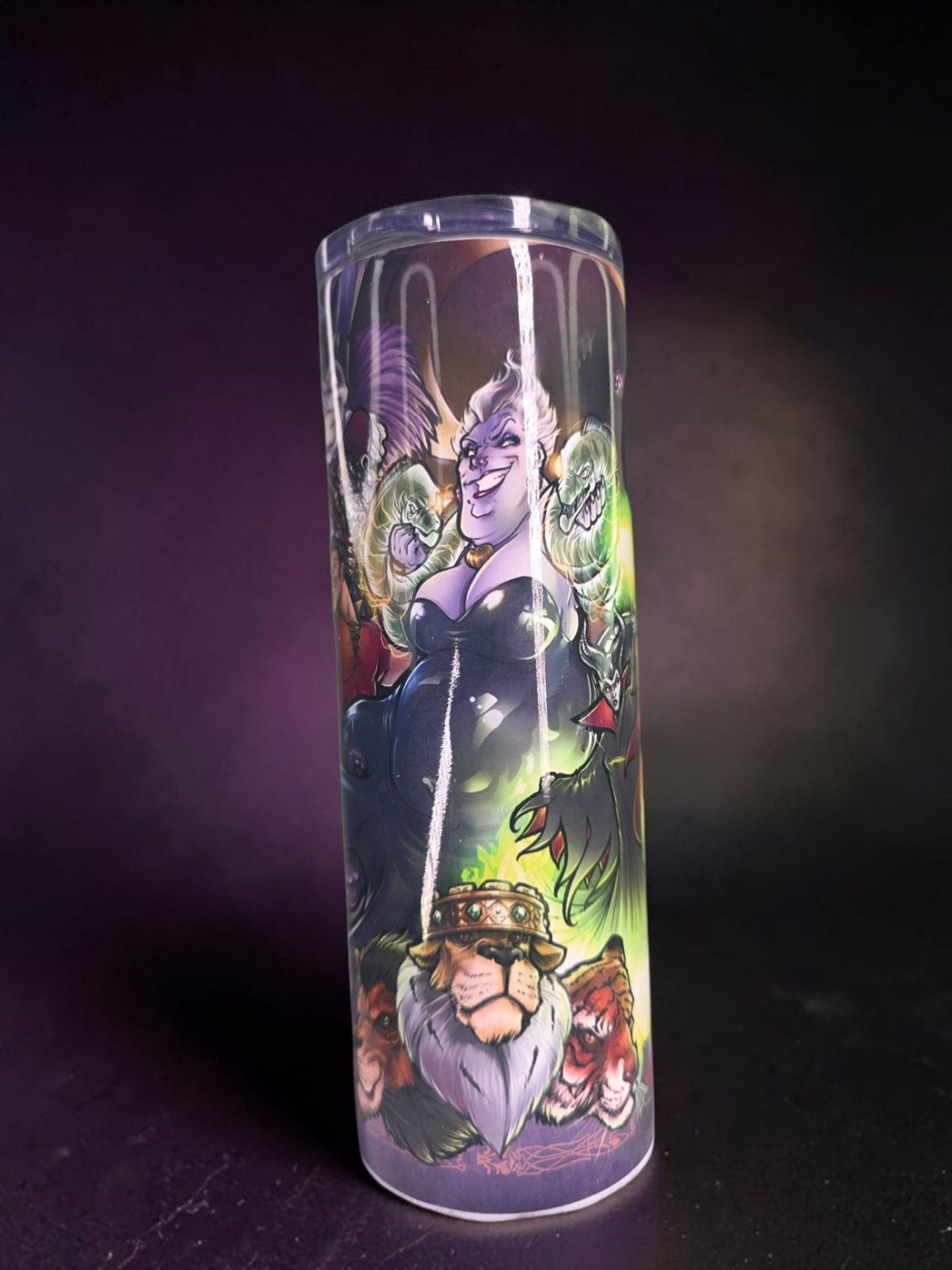 Disney Villains Tumbler Stainless Steel Insulated Travel Mug 1