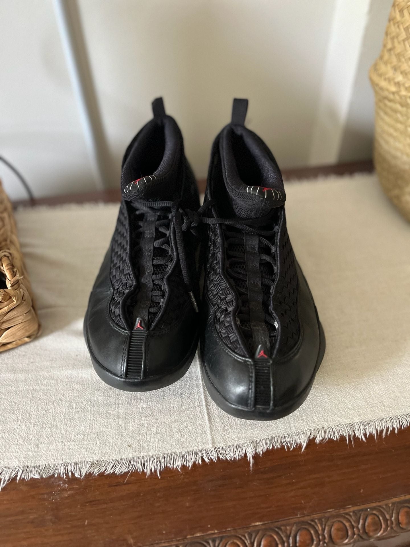 Nike Air Jordan 15 Retro Stealth Black Varsity Red Anthracite 881429-007 3