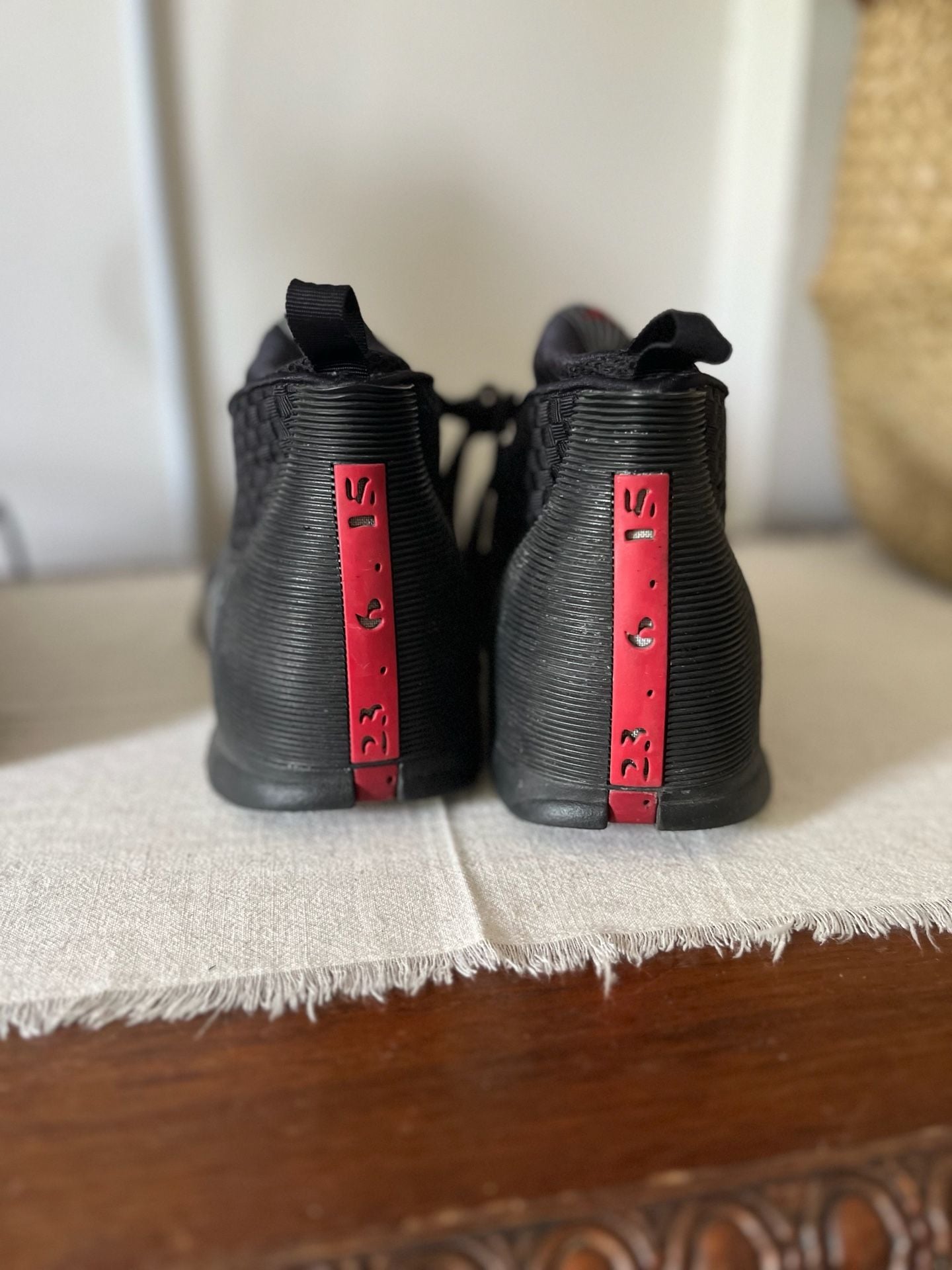 Nike Air Jordan 15 Retro Stealth Black Varsity Red Anthracite 881429-007 4