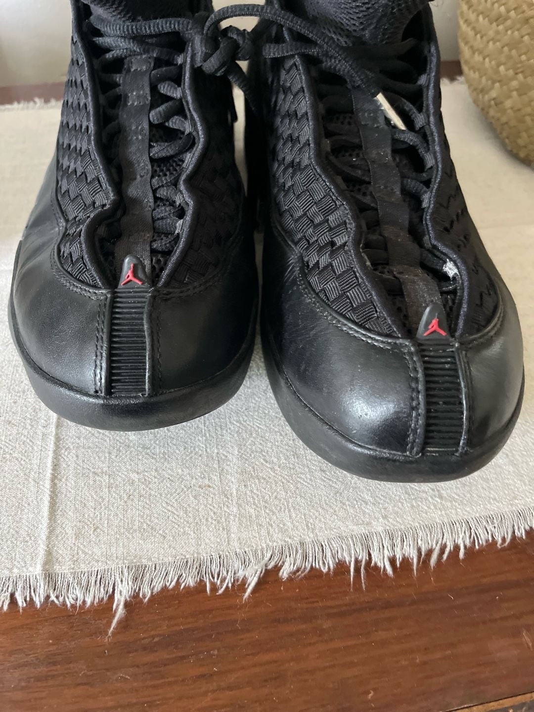 Nike Air Jordan 15 Retro Stealth Black Varsity Red Anthracite 881429-007 6