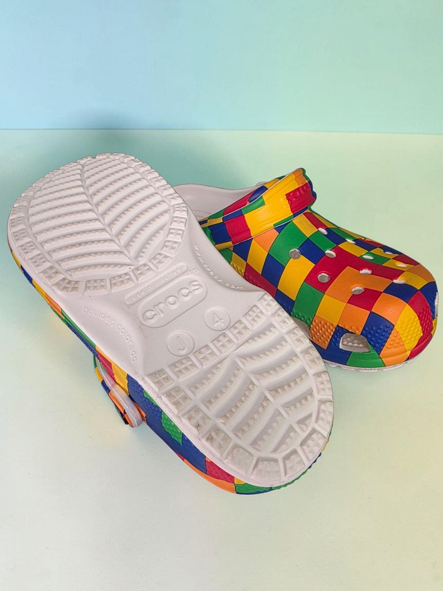 Crocs Classic Graphic Clog Digi Block Multi 10