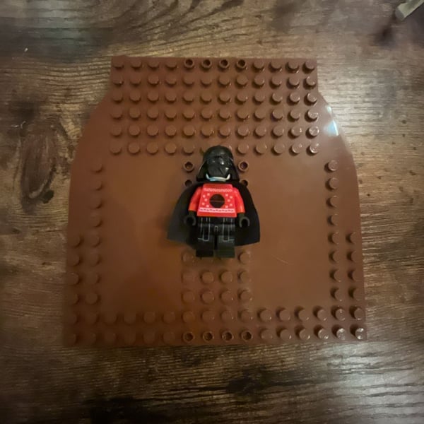 LEGO STAR WARS Darth Vader Holiday Sweater Minifigure