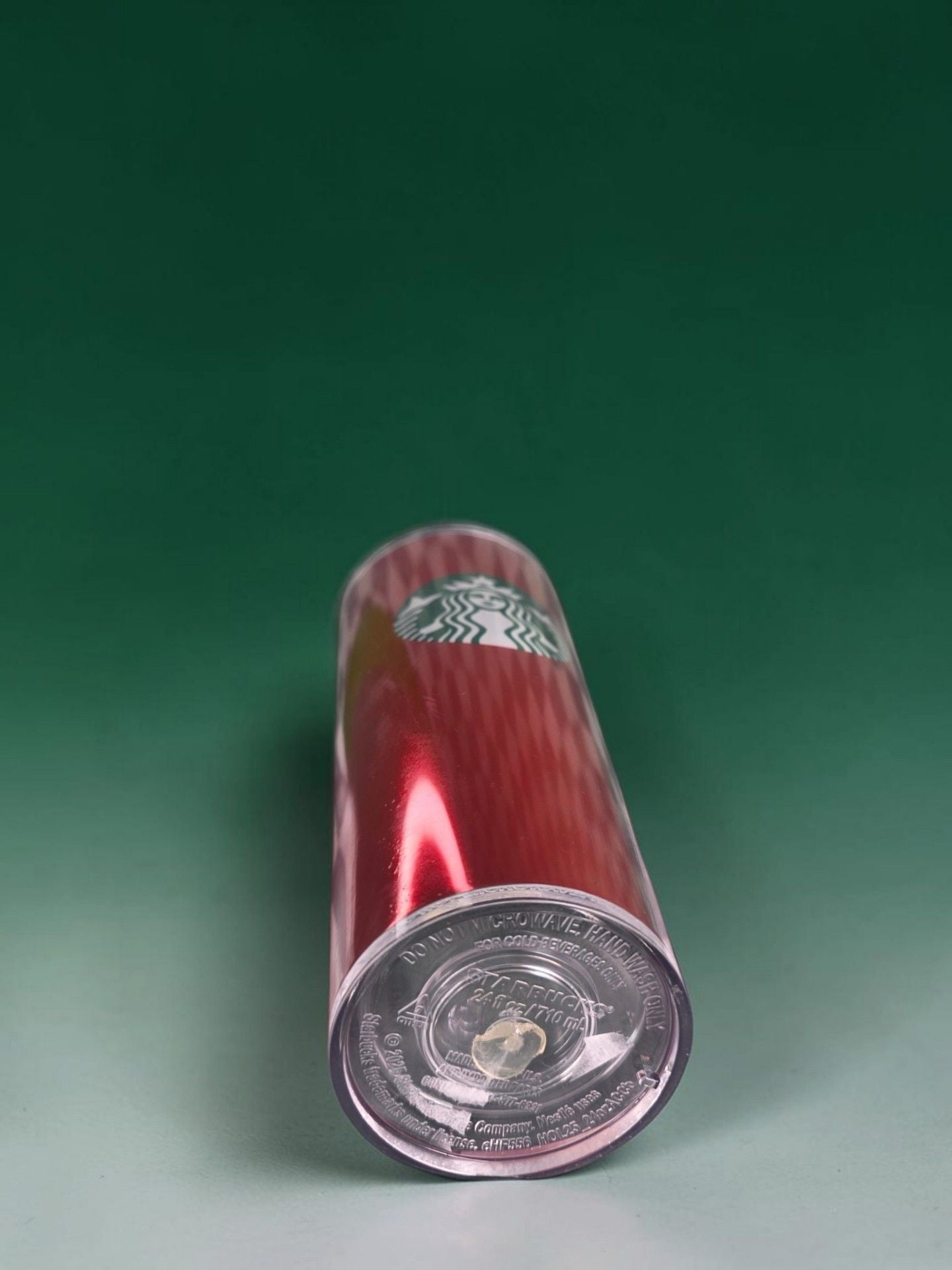 Starbucks Cold Cup Tumbler 24 fl oz / 710 ml Red Metallic 6