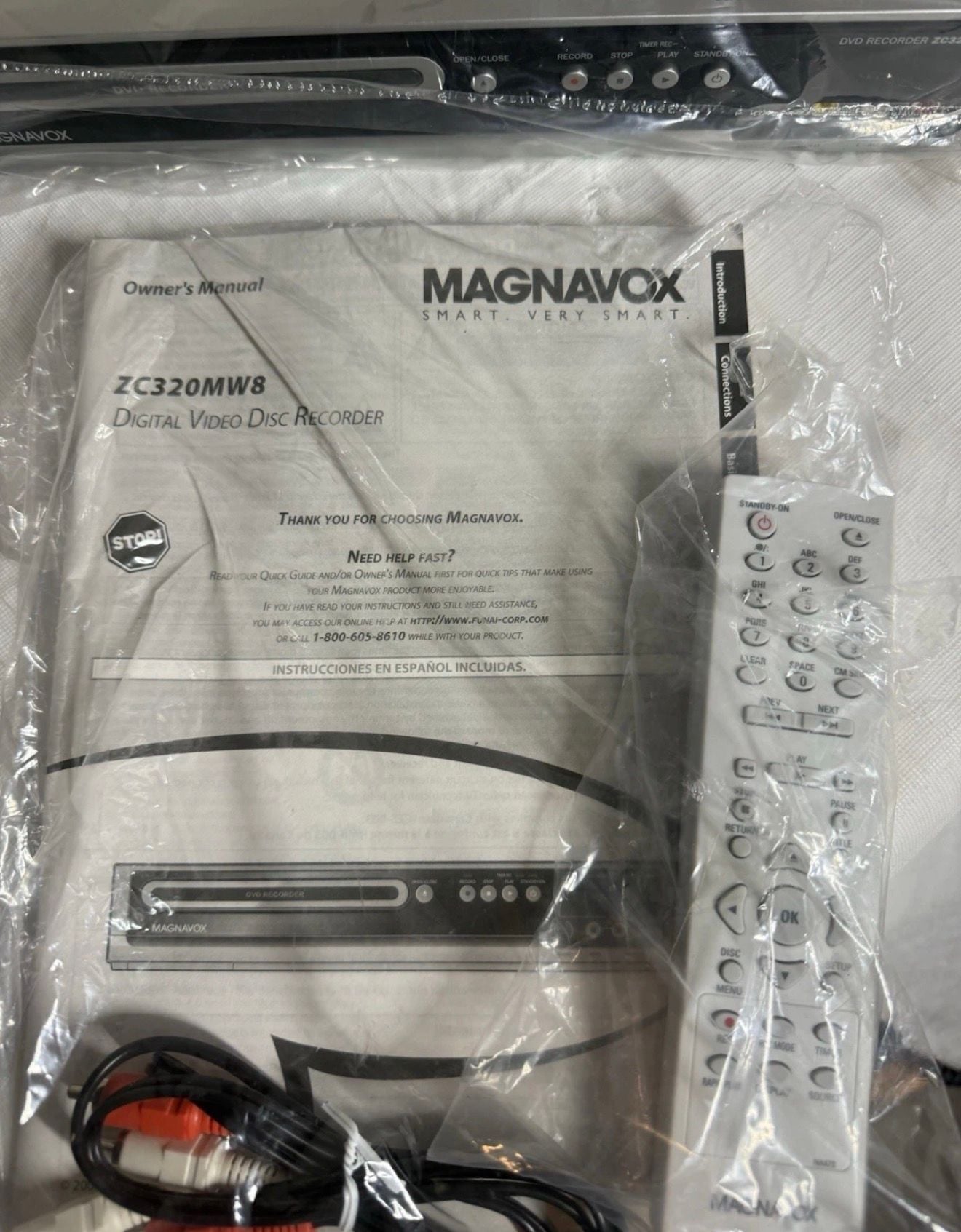 Magnavox ZC320MW8 Digital Video Disc Recorder 8