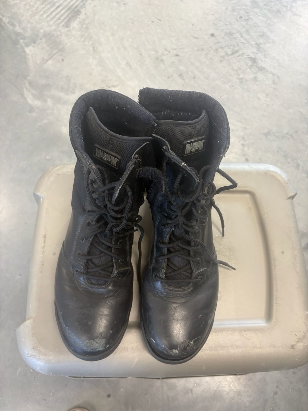 Magnum Stealth Side Zipper Tactical Combat Boots Black 2