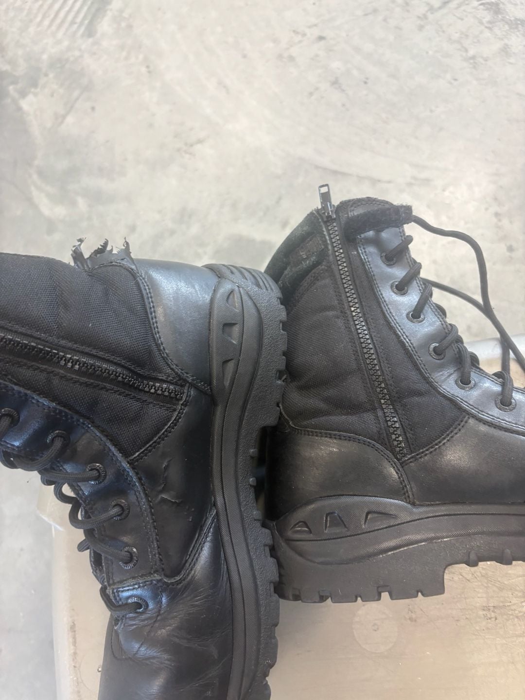 Magnum Stealth Side Zipper Tactical Combat Boots Black 6