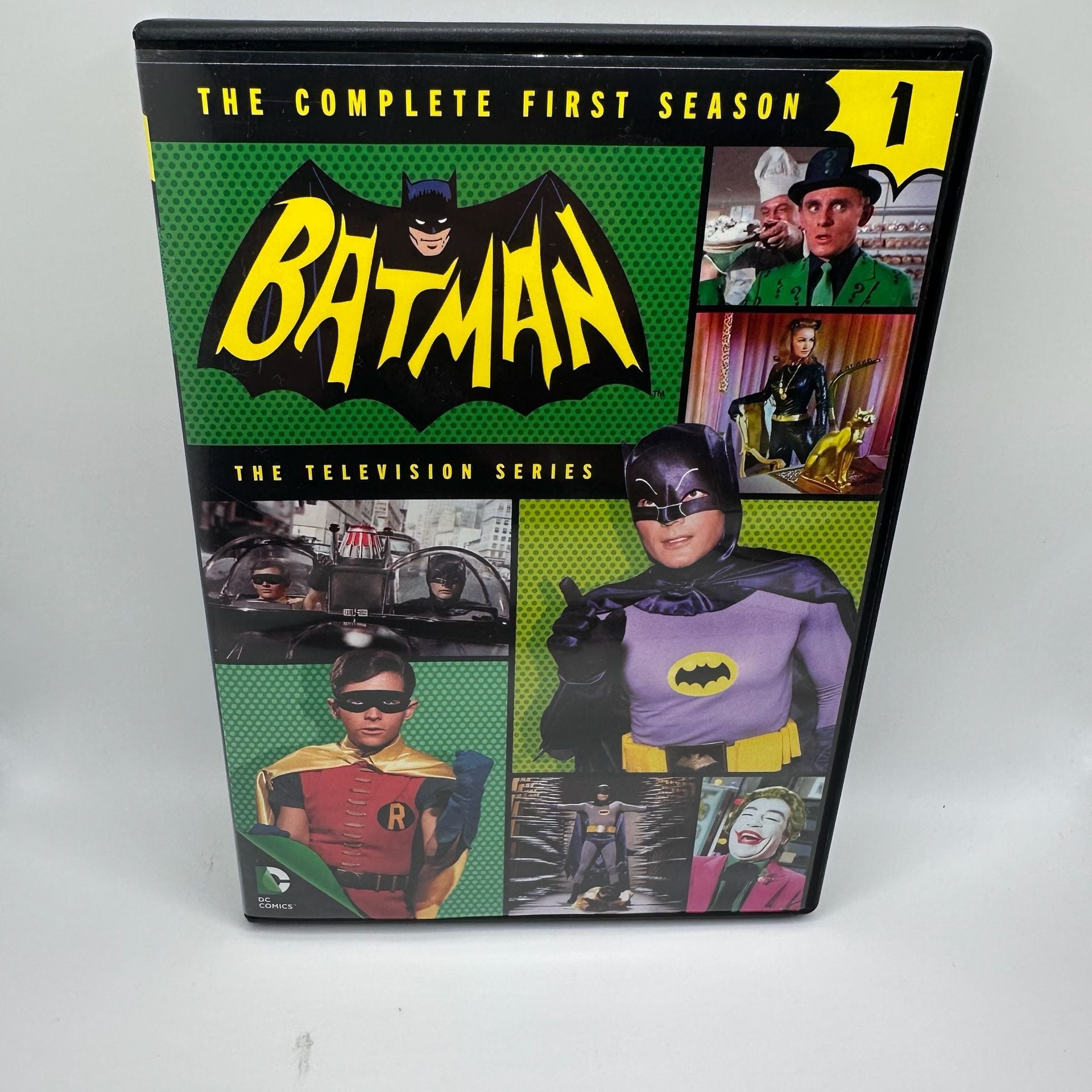 Batman The Complete First Season DVD 2014 5-Disc Set Adam West Burt Ward 1