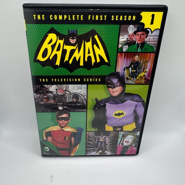 Batman The Complete First Season DVD 2014 5-Disc Set Adam West Burt Ward