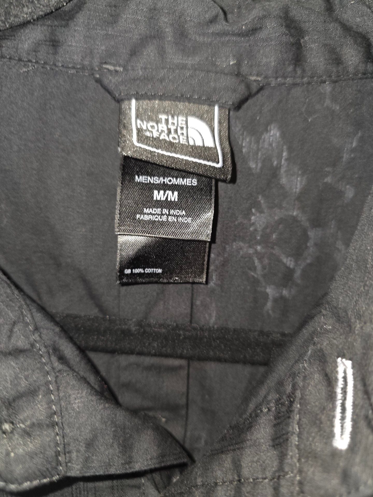 The North Face Short Sleeve Shirt Size M Black Graphic Cotton 4